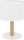 Lampe de table Blanc Bois SEYA Salon Lit Lampe