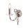 Applique CANDELA en nickel avec cristal Classique