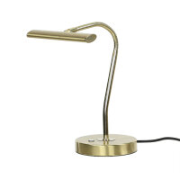 Lampe de table LED laiton mat