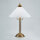 Lampe de table Art Nouveau V4 laiton v&eacute;ritable train