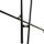 Deckenlampe verstellbar Retro 4x E27 Metall Schwarz