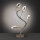 LED Tischlampe Modern Rostbraun Floral GORI