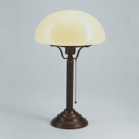 Jugendstil Tischleuchte Antikes Messing Z1