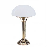 Lampe de table Art Nouveau laiton poli Z1