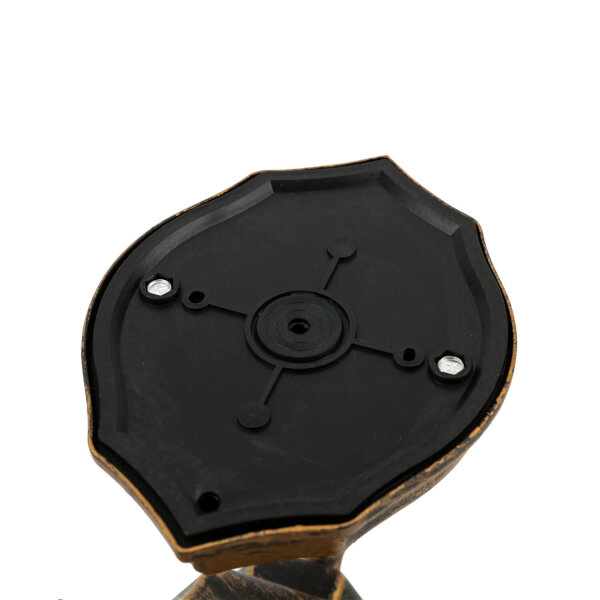 Lampe dextérieur rustique noire cuivre LYON