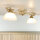 Deckenleuchte AURORA WHITE in Shabby Weiß 2-flmg