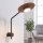 Applique réglable métal bois H:38cm grande GX53