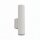 Applique murale intérieure Blanc Métal H:25cm 2x GU10 Up Down