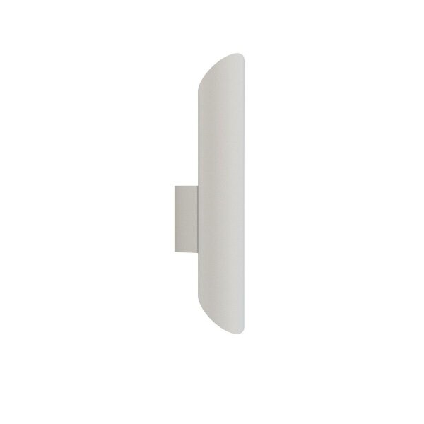 Applique élégante blanche H:33cm étroite 2x GU10