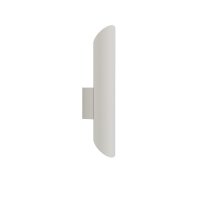 Elegante Wandleuchte Weiß H:33cm schmal 2x GU10