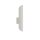 Applique élégante blanche H:33cm étroite 2x GU10