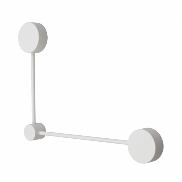 Applique blanche ONORA métal lumière indirecte 2x GX53