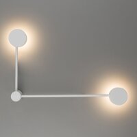 Applique blanche ONORA métal lumière...