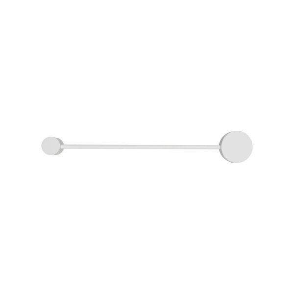 Applique en métal blanc 52cm plat GX53 lumière indirecte