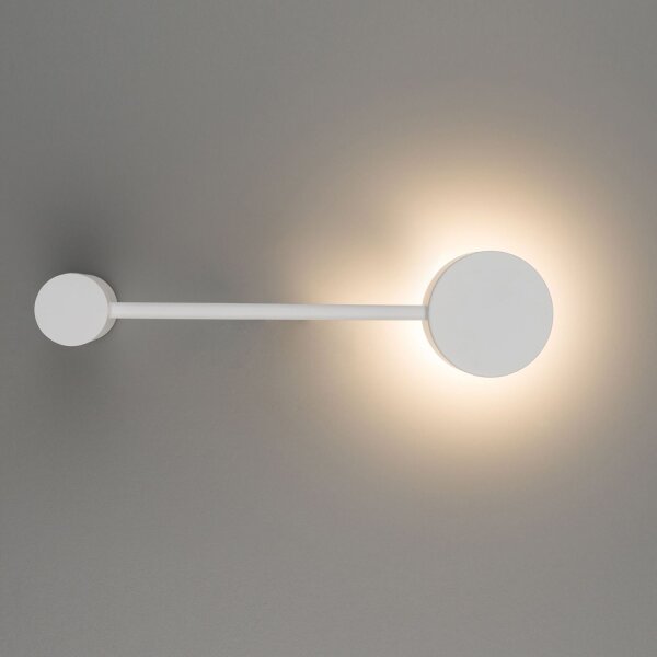 Petite applique intérieure blanche 32,5cm métal indirect