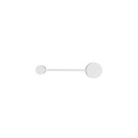 Petite applique intérieure blanche 32,5cm...