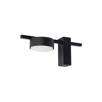 Applique murale noire Moderne Aluminium Métal GX53
