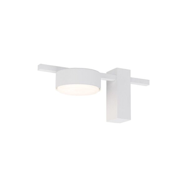 Wandlampe mit Schirm Weiß Modern T:23cm vielseitig GX53
