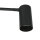 Lampadaire réglable salon noir métal 124cm