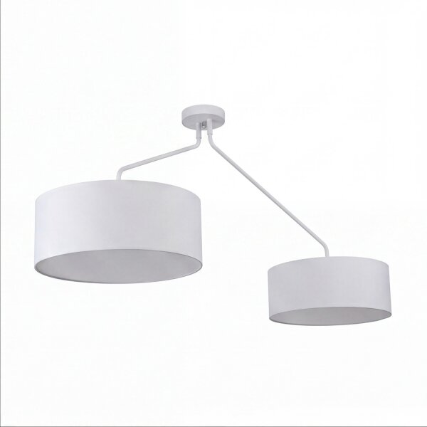 Plafonnier XXL blanc ajustable 100-156cm de long