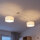 Plafonnier XXL blanc ajustable 100-156cm de long