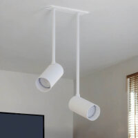 Spot de plafond Blanc allongé H:41 Moderne...