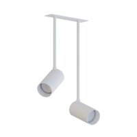 Spot de plafond Blanc allongé H:41 Moderne...