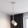 Vielseitige Deckenlampe Weiß H:41cm verstellbar GU10