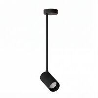 Deckenstrahler Schwarz H:41cm Modern flexibel GU10