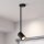 Deckenstrahler Schwarz H:41cm Modern flexibel GU10