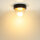Kleine Deckenlampe Schwarz Gold Ø18cm rund IP44 E27