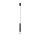 Métal Suspension Noir rond Ø5,5cm étroit Moderne