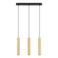 El&eacute;gante lampe suspendue en laiton Abat-jour...