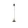 Lampe à suspendre noire ronde Ø15,5cm métal laiton Loft