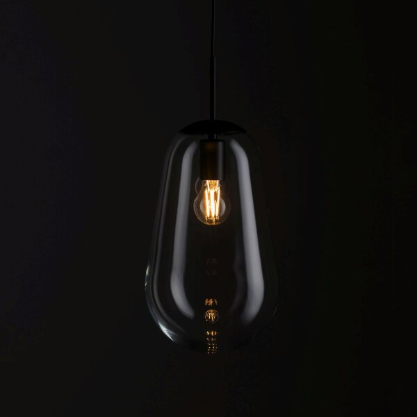 Glas Pendelleuchte MORNA Ø22cm dekorativ T: max. 1,8m