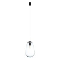 Suspension en verre MORNA &Oslash;22cm d&eacute;coratif P...