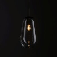 Glas Pendelleuchte MORNA Ø22cm dekorativ T: max. 1,8m