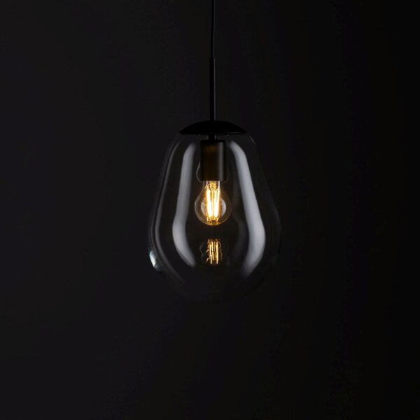 Lampe à suspendre élégante en verre Abat-jour Ø22cm E27 Cuisine