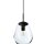Lampe à suspendre élégante en verre Abat-jour Ø22cm E27 Cuisine