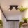 Schwarzer Deckenspot COLENE B:5,5-20cm Modern 2x GU10