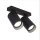 Schwarzer Deckenspot COLENE B:5,5-20cm Modern 2x GU10