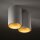 Kleine Deckenlampe Weiß Gold H:13cm 2x GU10 kompakt