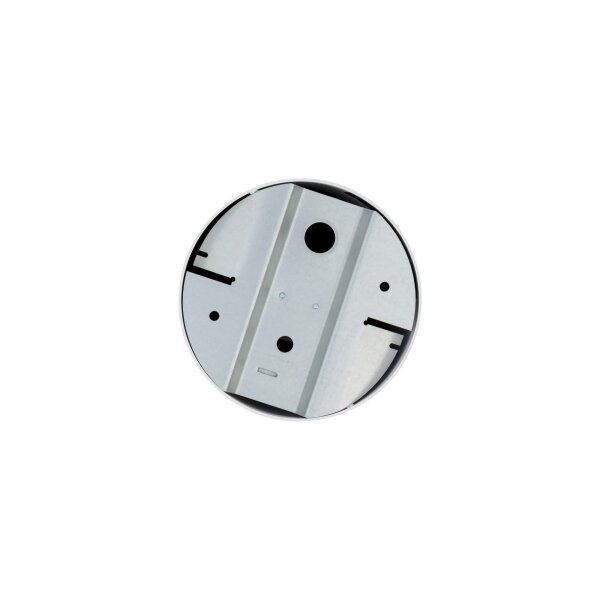 Vielseitiger Aufbauspot Weiß Schwarz GU10 klein Ø126mm