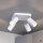 Spot de plafond EYE en blanc 4-flmg