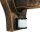 Lampe dextérieur avec détecteur de mouvement Noir Cuivre TIROL