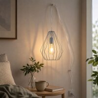 Lampe à suspendre avec fiche Câble de 5,5 m...