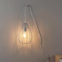 Lampe à suspendre avec fiche Câble de 5,5 m...