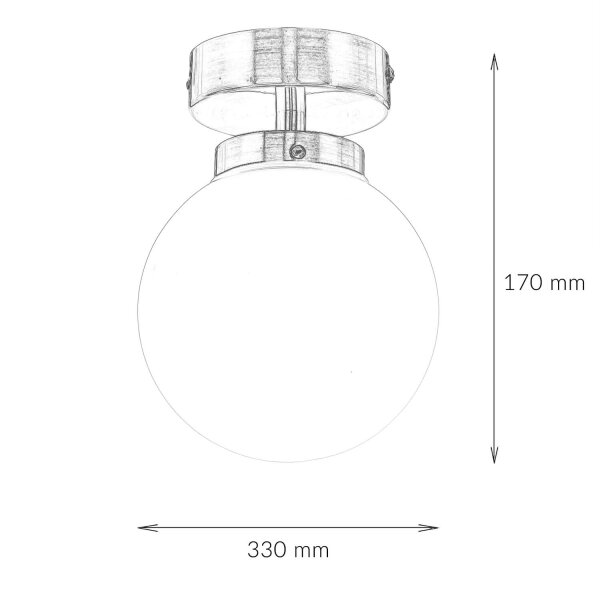 Plafonnier salle de bain chrome blanc E14