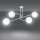 Deckenlampe Weiß Modern E27 elegant VISSAZA Wohnzimmer