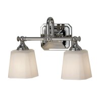 Lampe de salle de bain LED chrome blanc faible...